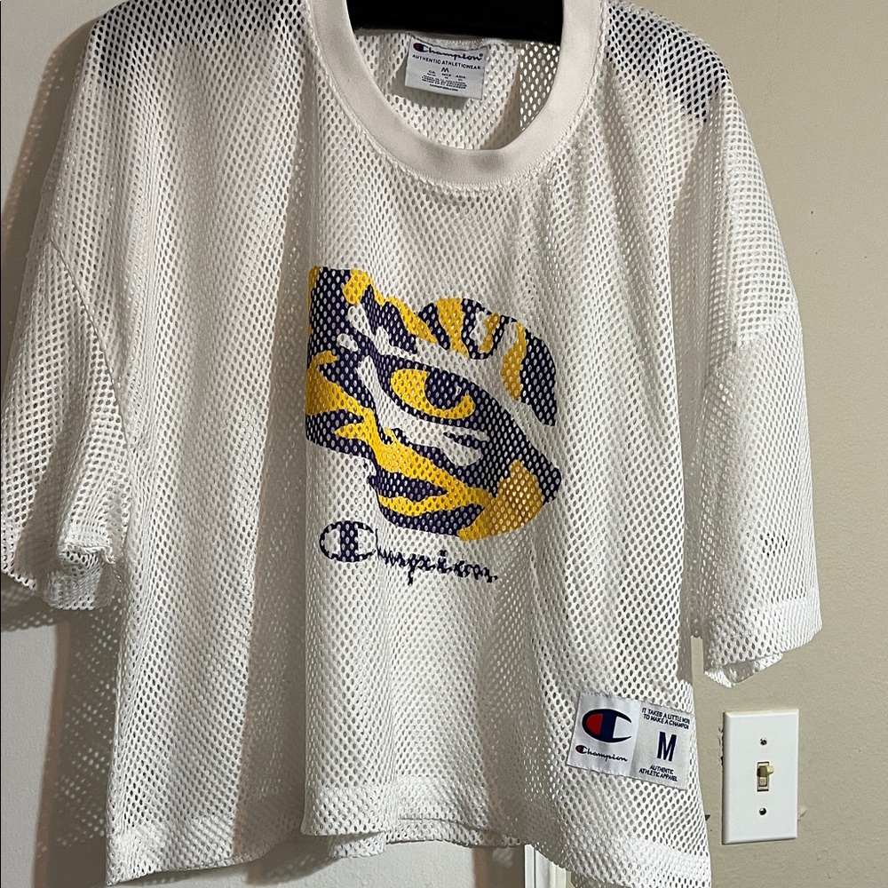 LSU Champion mesh jersey
